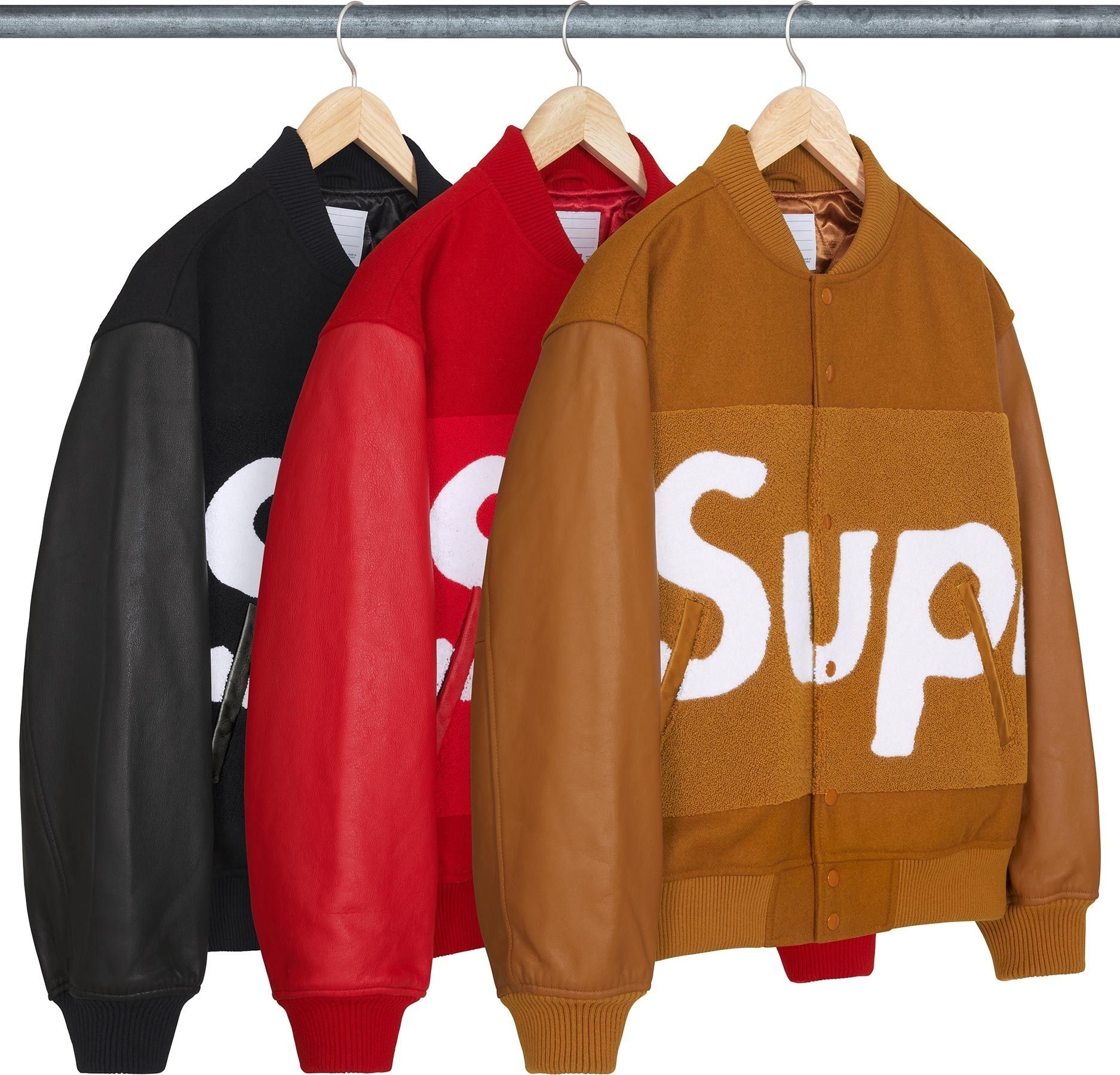 Big Logo Chenille Varsity Jacket